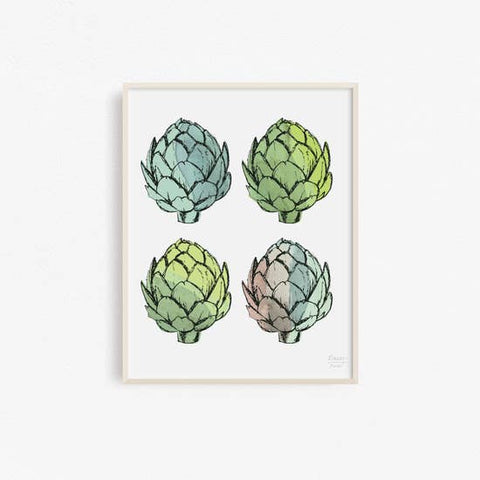 Artichoke Art Print